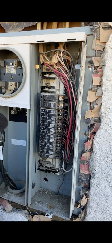 Efficient Underground Feed Electric Panel Upgrade image
